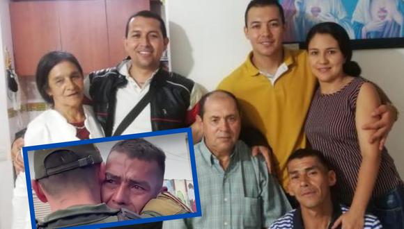 Un policía encontró a su hermano perdido desde hace casi 20 años mientras cumplía con su deber. Esta es la historia que conmovió Colombia y todo el mundo. | Crédito: El Tiempo / Noticias Caracol / YouTube