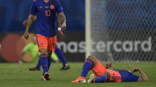 Colombia vs. Argentina: Luis Muriel se retiró del duelo por lesión | VIDEO
