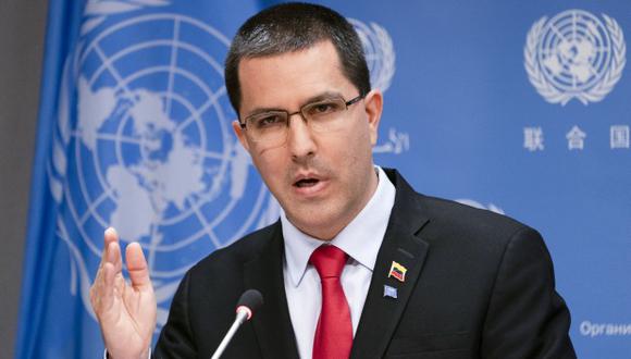 El canciller Arreaza dijo que Venezuela trabajará con otros países que se oponen a la "dictadura" que Estados Unidos quiere imponer en el mundo. (Foto: AFP)