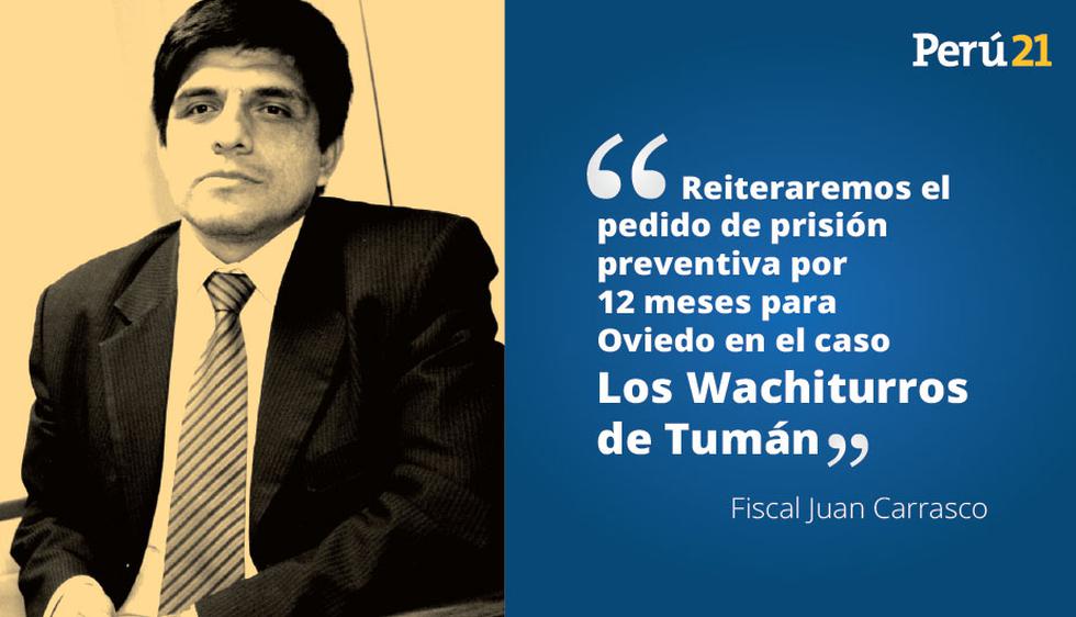 Las diez mejores frases de Juan Carrasco sobre el caso Edwin Oviedo. (Perú21)
