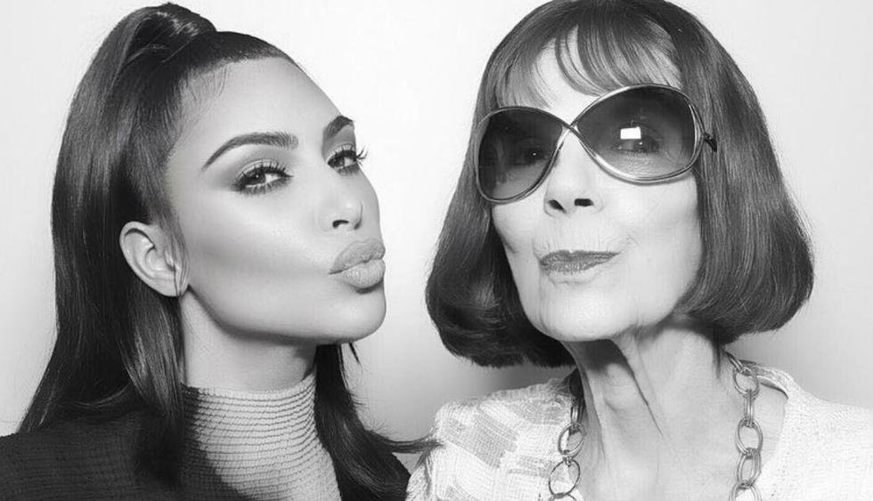 La abuela del clan de las Kardashian está de cumpleaños y Kim Kardashian fue la primera nieta en saludarla. (Foto:@kimkardashian)