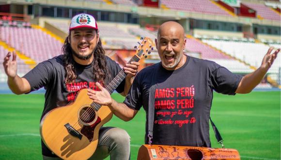 Marco Romero anunció el estreno de su nuevo himno para la selección peruana. (Foto: Marco Romero)