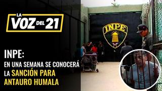 INPE: en una semana se conocerá la sanción para Antauro Humala