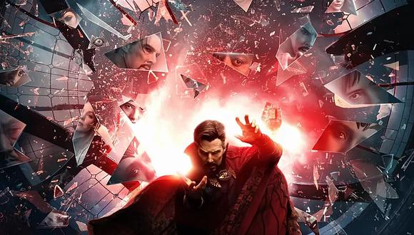 Afiche oficial de Doctor Strange and the Multiverse of Madness.