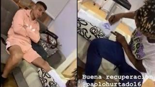 André Carrillo animó a Paolo Hurtado, quien es baja para la Copa América 2019 tras lesión | VIDEO