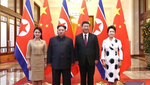 Kim Jong-Un visita China