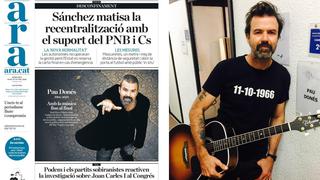 Los sentidos homenajes en las portadas de los diarios españoles por la muerte de Pau Donés