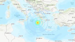 Terremoto magnitud 7,0 sacude costa de Grecia