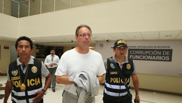 Carlos García fue detenido durante un allanamiento a su vivienda, a mediados de enero. (Poder Judicial)