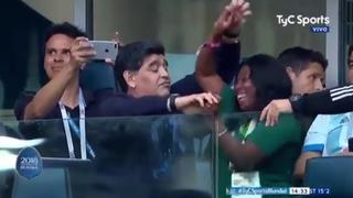 Maradona baila cumbia antes del Argentina vs. Nigeria y paraliza las redes [VIDEO y FOTOS]