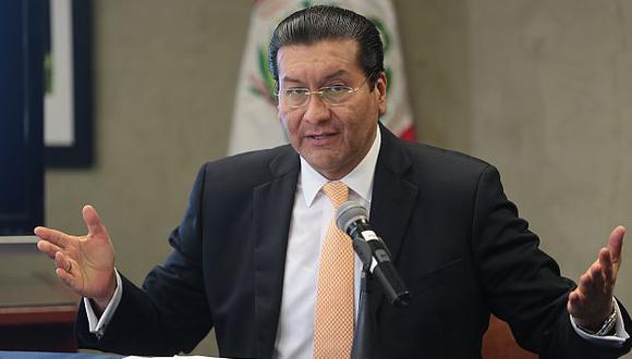Carlos Paredes, titular del MTC, dice que se vienen más obras en puertos, aeropuertos y ferrocarriles. (Mario Zapata/Perú21)