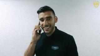 Boca Juniors: ‘Toto’ Salvio recibió la bienvenida del club con un especial video