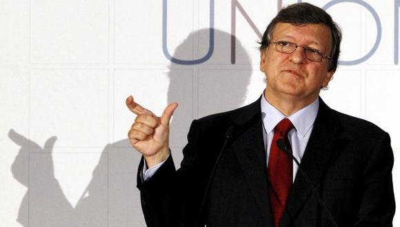 El presidente de la Comisión Europea, José Manuel Durao Barroso, expresó la posición de la euro zona. (Reuters)