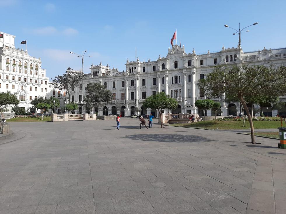 Plaza San Martín. (Perú 21)