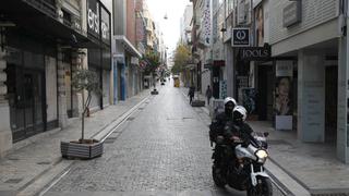 Grecia: Las calles lucen vacías en la primera jornada de un segundo confinamiento [FOTOS]