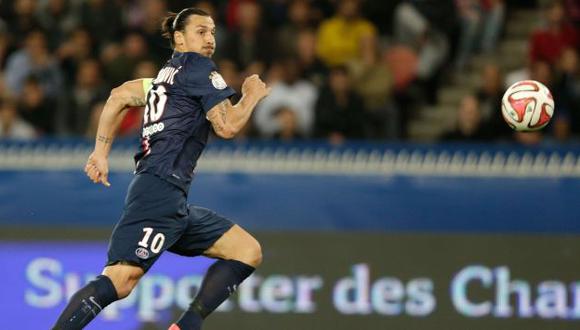 Zlatan Ibrahimovic no ha jugado desde hace una semana. (AFP)