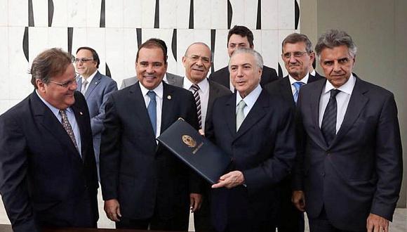Brasil: Michel Temer, presidente interino, tomó juramento a nuevos ministros. (Reuters)