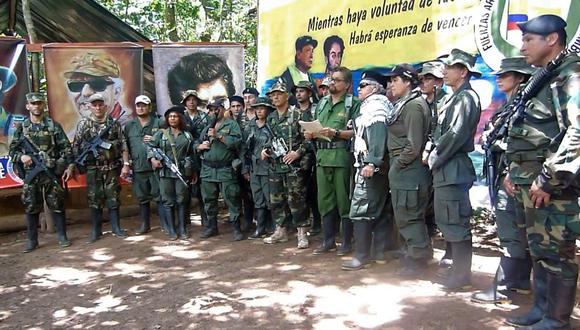Un grupo disidente de las FARC anunció que retomarán las armas. La justicia colombiana ordenó su captura inmediata. (Foto: AFP)