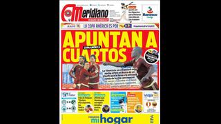 Copa América 2015: Diarios venezolanos confían en la victoria de la 'Vinotinto'  ante Perú