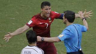 Copa del Mundo 2014: Cristiano Ronaldo y sus acalorados reclamos [Fotos]