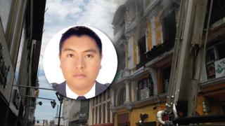 Incendio en Jirón de la Unión: Policía salvó la vida de dos niños y tres ancianos