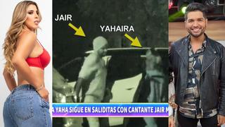 Yahaira Plasencia y Jair Mendoza vuelven a ser ampayados juntos en saliditas | VIDEO
