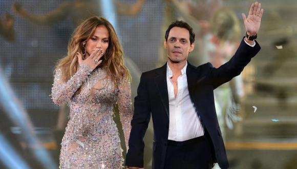 Durante su relación, J.Lo y Marc Anthony tuvieron a los gemelos Max y Emme. (AFP)