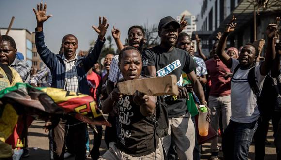 La violencia de las protestas se acrecentaron tras la intervención militar. (Foto: AFP)
