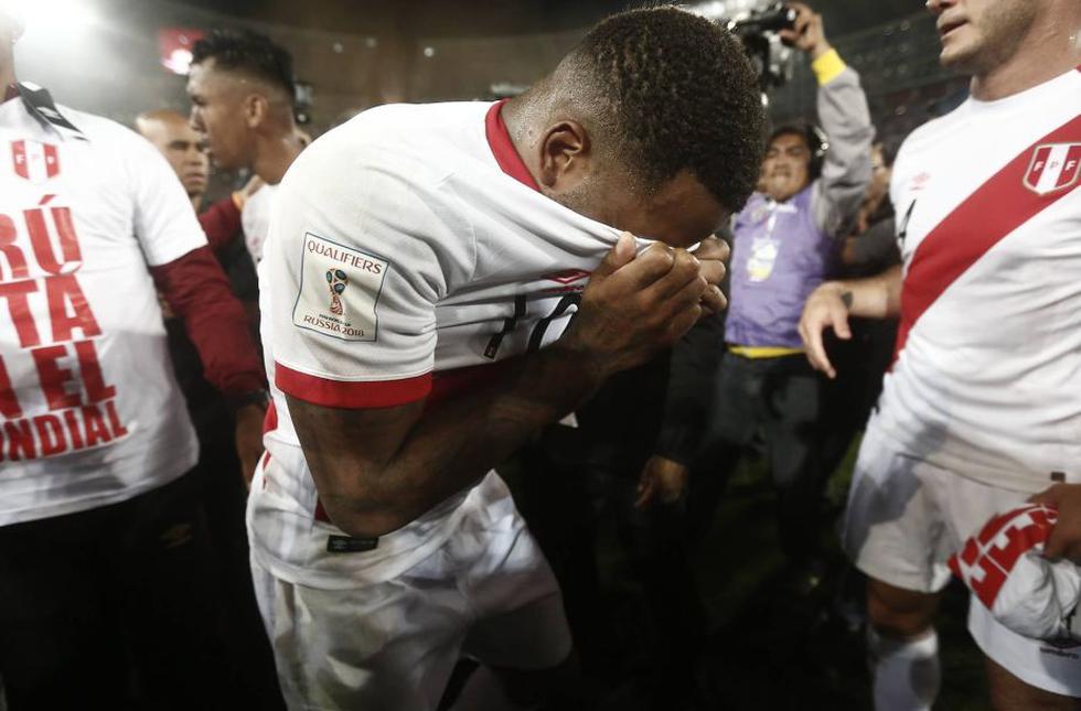 Las lágrimas de la 'Foquita' tras la clasificación de Perú a un mundial luego de 36 años. (César Campos)