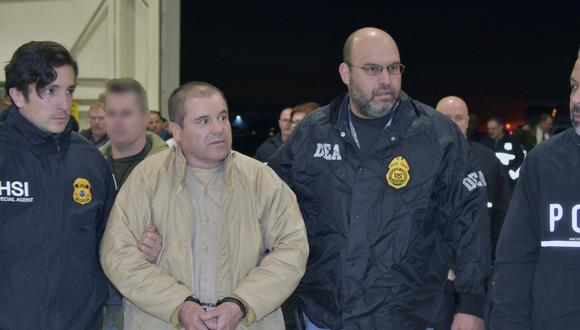 Joaquín 'El Chapo' Guzmán, el excabecilla del Cártel de Sinaloa, fue sentenciado a cadena perpetua en EE. UU. el 17 de julio de 2019. (Foto: US DEPARTMENT OF JUSTICE / AFP)