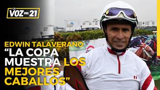 Edwin Talaverano, jockey peruano: “El Clásico La Copa muestra los mejores caballos del hipódromo”