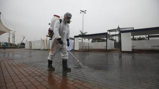 Clubes zonales, parques y colegios del Cercado de Lima, que serán locales de votación, fueron desinfectados