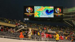 Copa América Centenario: Tormenta eléctrica obligó a suspender el partido entre Chile y Colombia [Fotos y videos]
