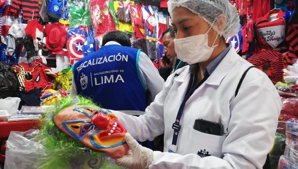 Municipalidad de Lima ejecutó un operativo en galerías de Mesa Redonda. (Difusión)