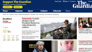 Así informa la prensa internacional sobre la Operación Libertad en Venezuela [GALERÍA]