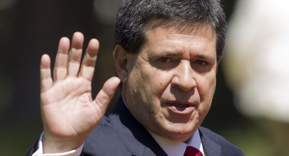El expresidente de Paraguay, Horacio Cartes. (AFP)
