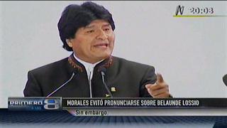 Martín Belaunde Lossio: Evo Morales no respondió sobre futuro del prófugo