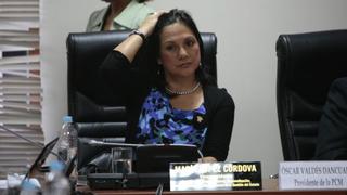 Congresista fujimorista María López no aclara su desbalance patrimonial