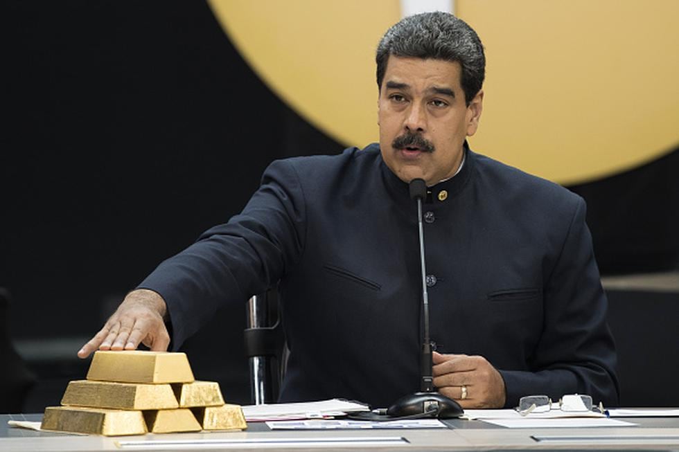 Aunque la política de compras de oro de Maduro es bien conocida, hasta ahora no quedaba claro cómo se ejecuta. (Getty Images)