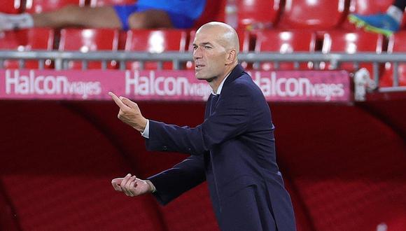 Zinedine Zidane cumple su segunda etapa como entrenador en el Real Madrid.  (Foto: EFE)