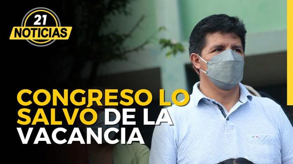 Congress saved Pedro Castillo from PRESIDENTIAL VACANCE