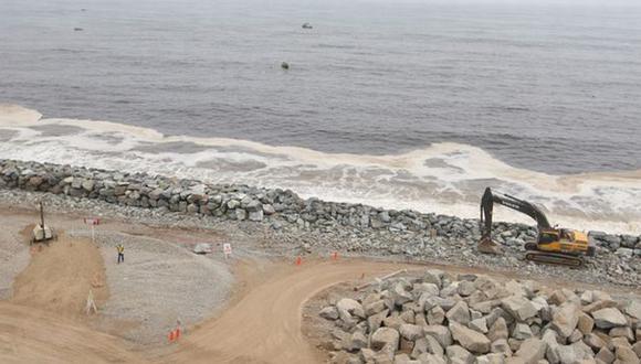 Costa Verde del Callao sería inaugurada a fin de año, según Félix Moreno. (Andina)