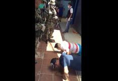 Militares obligan a hacer ‘ranas’ a ciudadanos que incumplen aislamiento obligatorio en Chiclayo