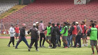 Jugadores de Sport Huancayo fueron amenazados con armas antes del partido ante Sport Boys [FOTOS]