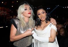 Lady Gaga muestra su apoyo a Cardi B por premio obtenido en el Grammy 2019