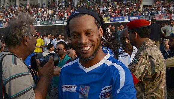 Ronaldinho fue campeón del mundo con Brasil en el 2002. (Gettyimages)