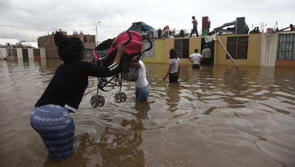Huaicos dejan hasta el momento 72 mil afectados en todo el país. (Renzo Salazar)