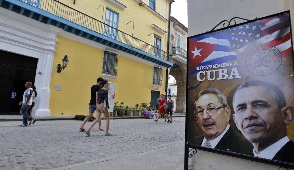 Calles de La Habana fueron preparadas para recibir a Barack Obama. (EFE)