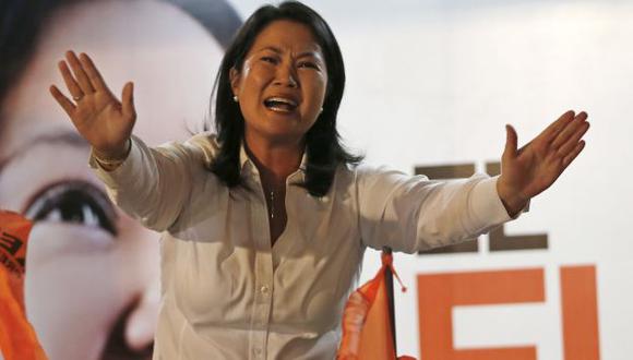 Keiko Fujimori aseguró que si fuera gobierno llevaría más ayuda. (AP)