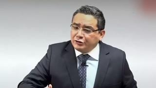 Juan José Santiváñez renunció como asesor del ministro del Interior